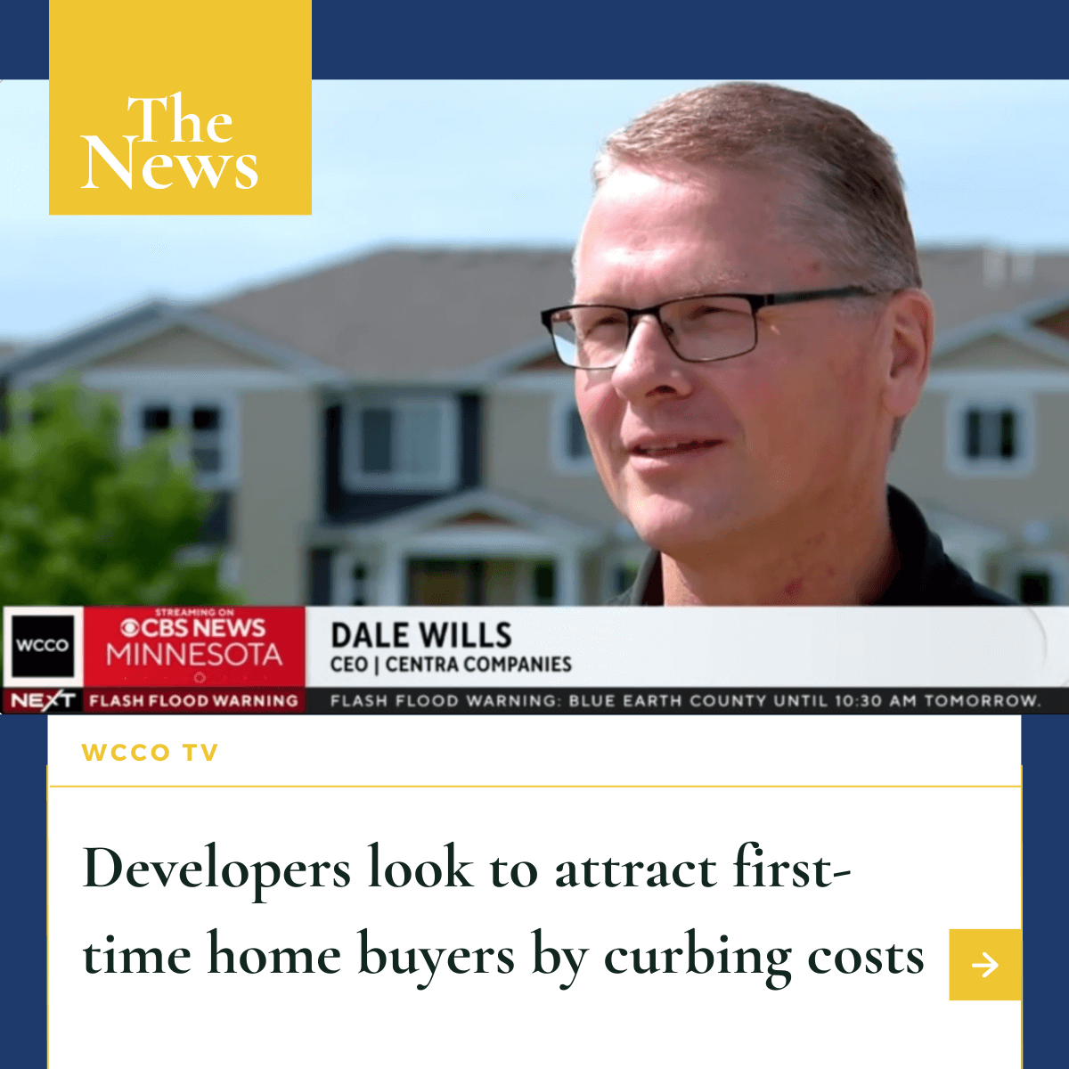 Founder Dale Wills featured on CBS News